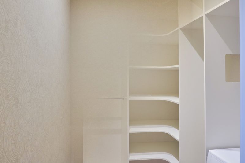 Built-In Shelving for Storage